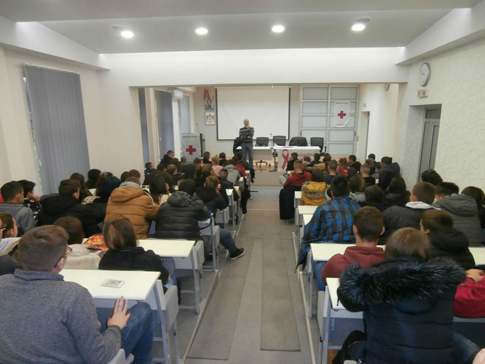 01.12.2017. – Prevencija HIV-SIDE, predavanje u Poljoprivrednoj školi sa Domom učenika u Valjevu.