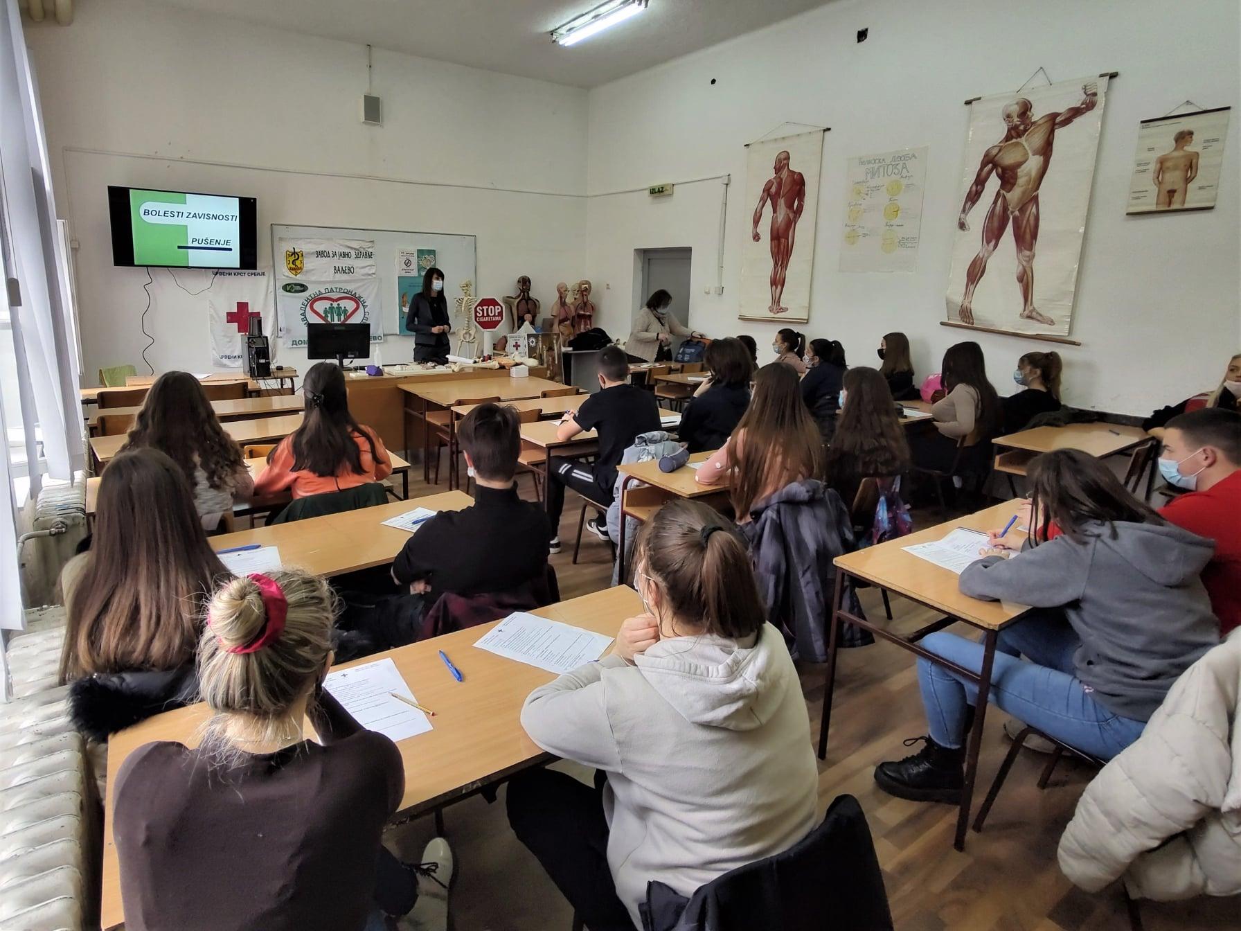 02.02.2022. – TRIBINA „365 DANA BEZ DUVANA“ - posvećena 31.januaru - Nacionalnom danu bez duvanskog dima.