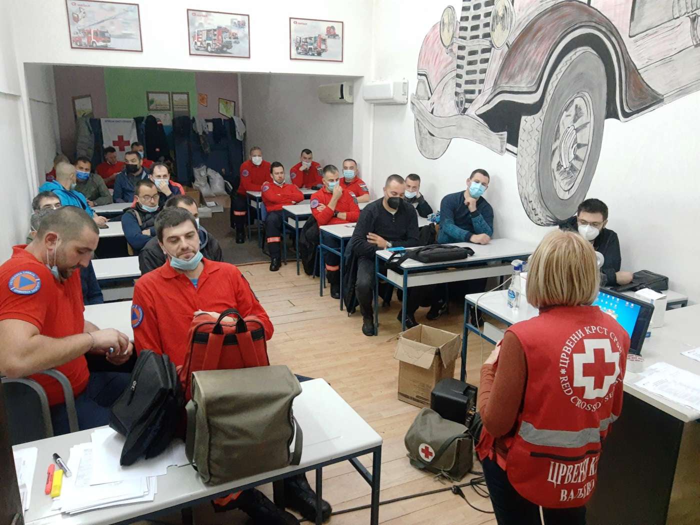 02.11.2021. – PRVA POMOĆ - Obuka za specijalizovane jedinice civilne zaštite – 5. jednodnevni trenin za pružanje prve pomoći 