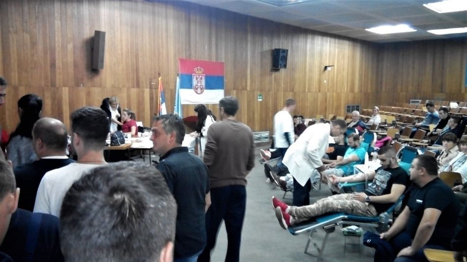 03.10.2018. – Uspešna akcija DDK – HK „Krušik“ Valjevo - prikupljeno 117 jedinica krvi