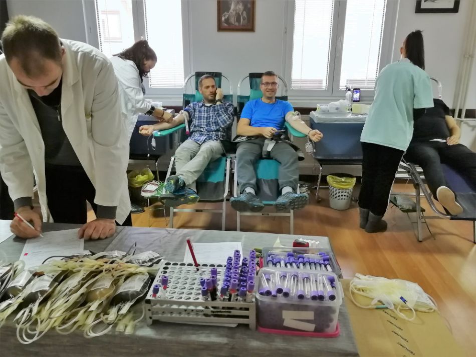 04.10.2018. – Još jedna uspešna akcija DDK u Hramu Pokrova Presvete Bogorodice – od 64 potencijalna davaoca, prikupljena 51 jedinica krvi
