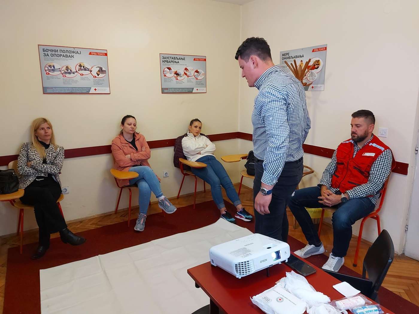 05.10. – 14.10.2022. - PRVA POMOĆ – osnovna obuka za zaposlene u „SL – Takovo“, „New Yorker“, “Gazelakomerc“ d.o.o. 