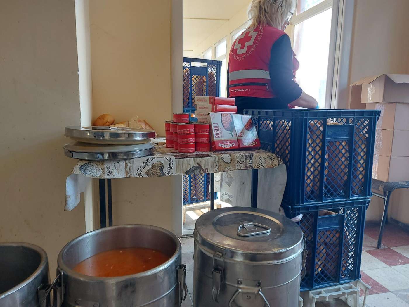 06.01.2023. – Još dodatnih davanja korisnicima Narodne kuhinje Crvenog krsta u Valjevu  - uoči Božića