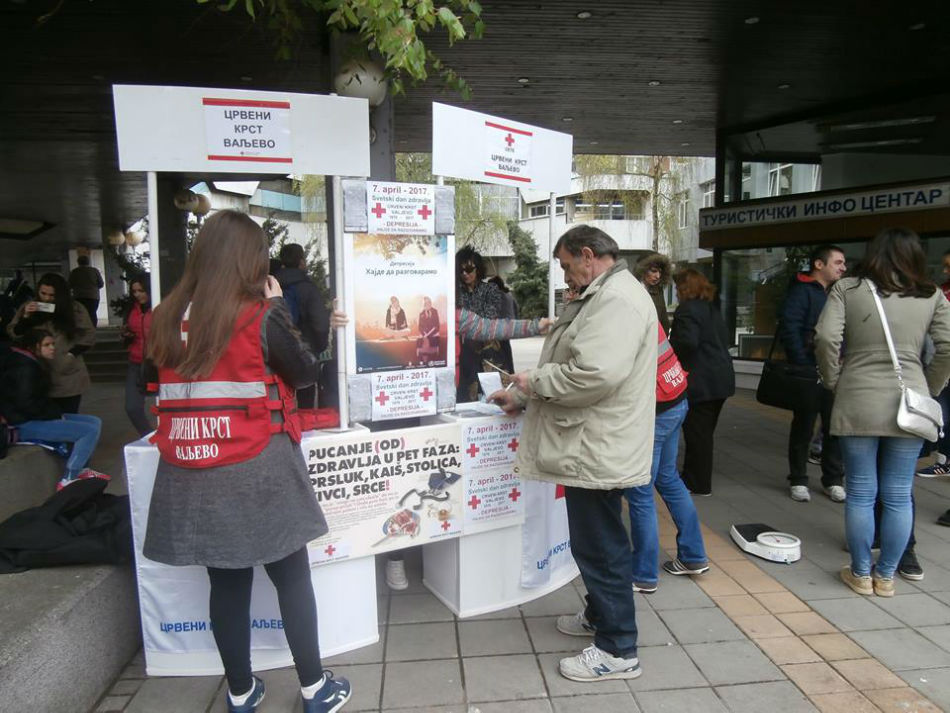 07.04. 2017. – SVETSKI DAN ZDRAVLjA – „Depresija, hajde da razgovaramo“