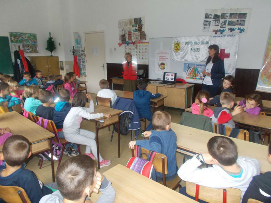 07.10.2016. – DEČJA NEDELjA„ „ISHRANOM DO ZDRAVLjA – UČIMO KROZ IGRU“: u seoskoj osnovnoj školi „Ilija Birčanin“ u Pričeviću