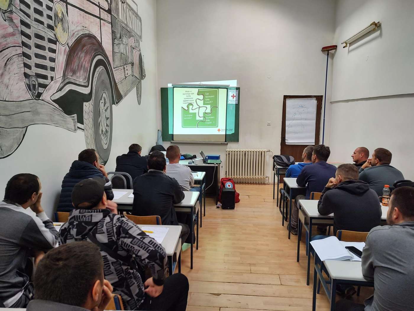 07.10.2022. – PRVA POMOĆ – Osnovna obuka specijalizovanih jedinica Civilne zaštite za gašenje požara