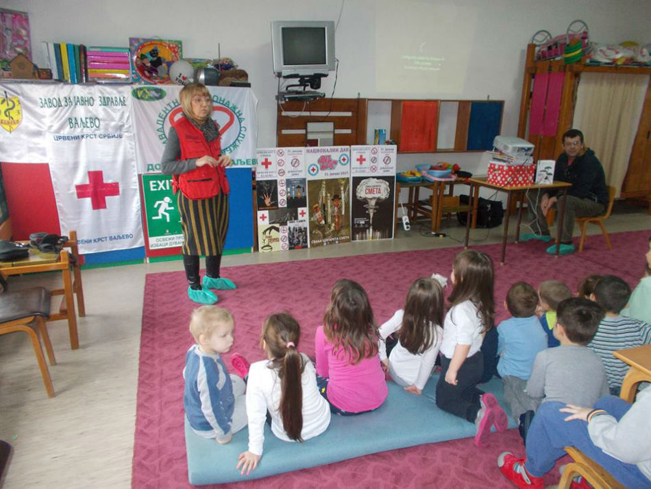 08.02.2017. - Bolesti zavisnosti – „Odrasli puše i mene guše“ – Obdanište „Kolibri“