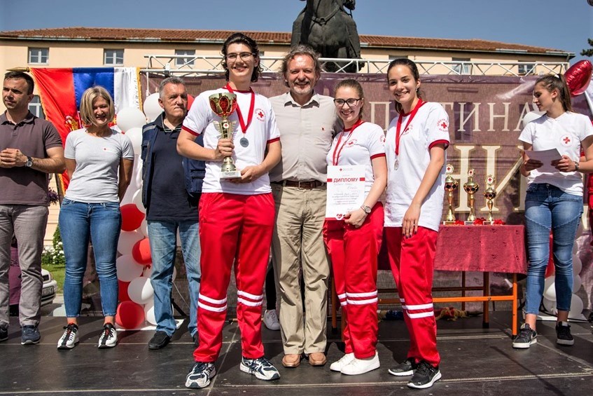 08.06.2019. – Međuregionalno takmičenje iz prve pomoći i RPPSO Centralne i Zapadne Srbije - Pehar i medalje za ekipa Crvenog krsta Valjevo.