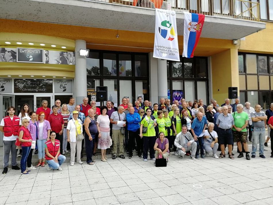 08.09.2018. – Crveni krst Valjevo – na Mini olimpijadi sporta, zdravlja i kulture trećeg doba Kolubarskog okruga