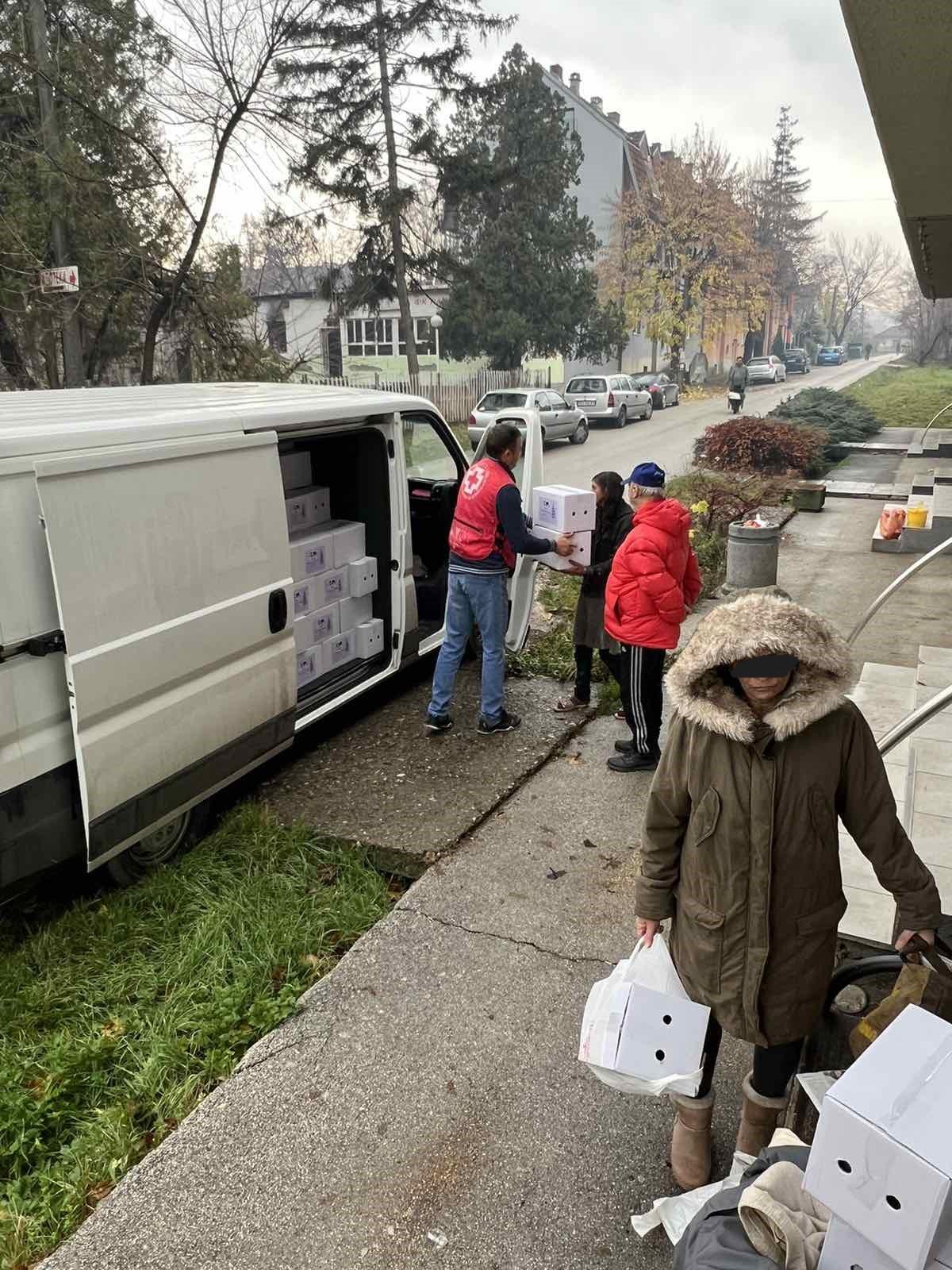 09.12.2022. – Velika lokalna donacija Crvenom krstu Valjevo od DTL „Europrom“ doo Valjevo