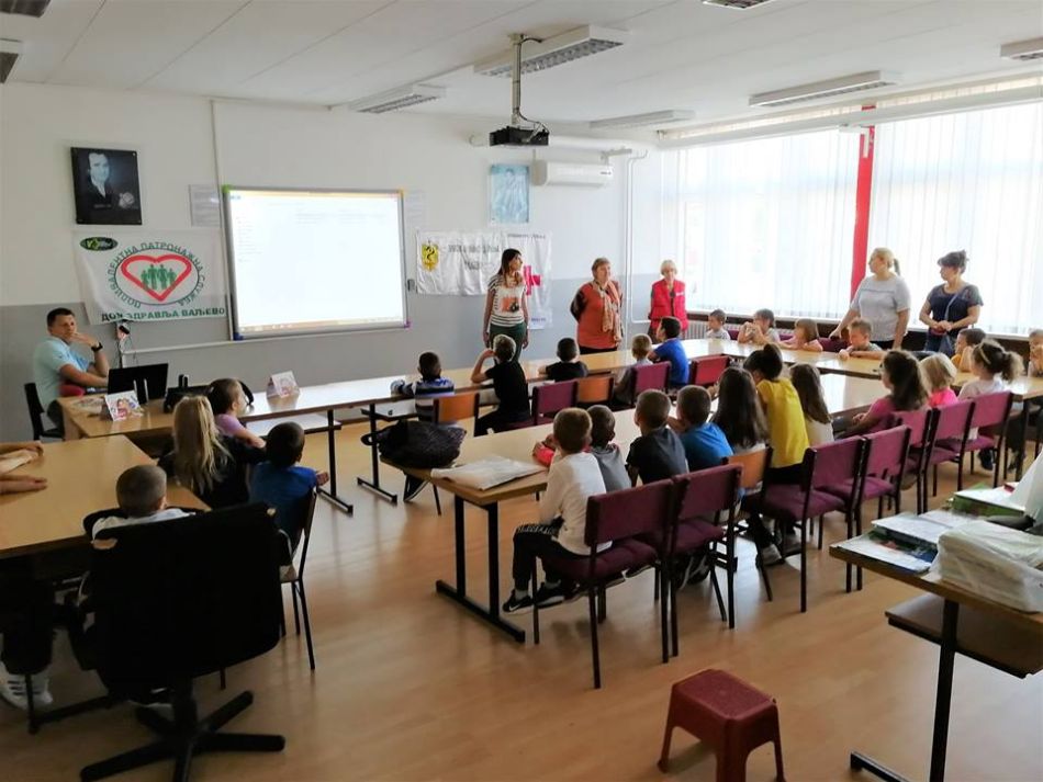 10.09.2018. – BEZBEDNOST DECE U SAOBRAĆAJU–„Prevencija saobraćajnog traumatizma“ – OŠ „Desanka Maksimović“ Valjevo