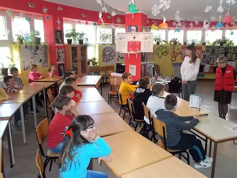 12.03.2018 – Promocija zdravlja i zdravih stilova života, zdrave ishrane i Prevencija TBC-a – OŠ „Dragoljub Ilić“ Dračić