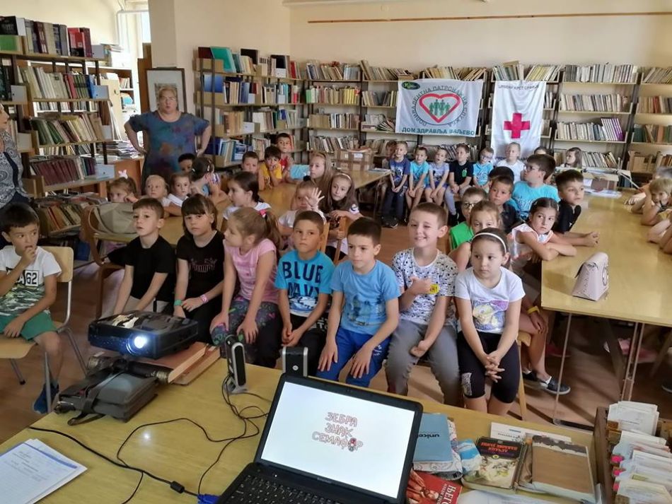 12.09.2018. – BEZBEDNOST DECE U SAOBRAĆAJU–„Prevencija saobraćajnog traumatizma“ – OŠ „Prva osnovna škola“ Valjevo