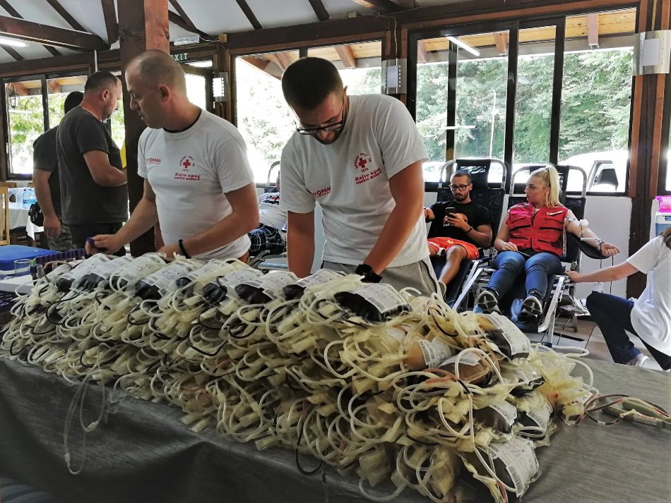 12.09.2019. – JOŠ JEDNA VELIKA AKCIJA DDK u SUR „Kod Laze“ Platani – krv ponudilo 126, a prikupljeno 116 jedinica krvi