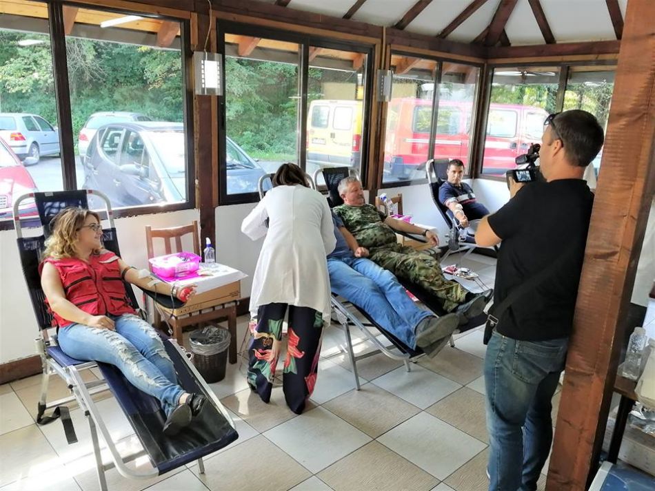 13.09.2018. – Uspešna akcija DDK u SUR „Kod Laze“ Platani – prikupljeno 77 jedinica krvi