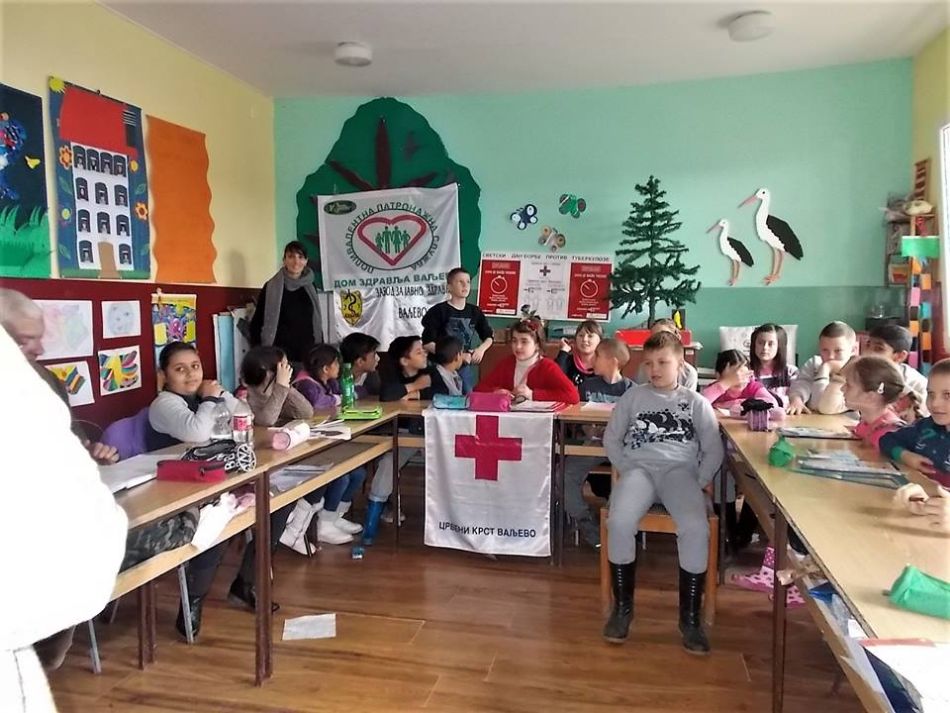 14.03.2018. i 22.03.2018. – Promocija zdravlja i zdravih stilova života, zdrave ishrane i Prevencija TBC-a – OŠ „Prota Mateja Nenadović“-Brankovina