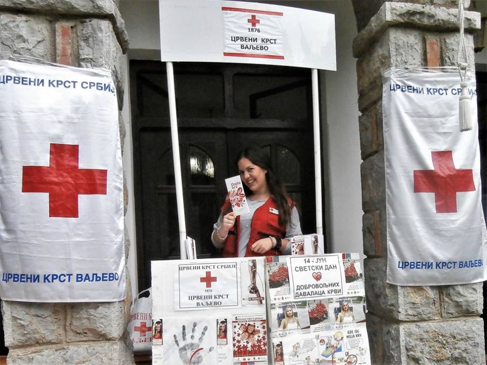 14.06.2018. – Svetski dan dobrovoljnih davalaca krvi – promocija, podela promotivnog materijala i akcija DDK u Brankovini na kojoj je krv dalo 63 dobrovoljna davaoca.