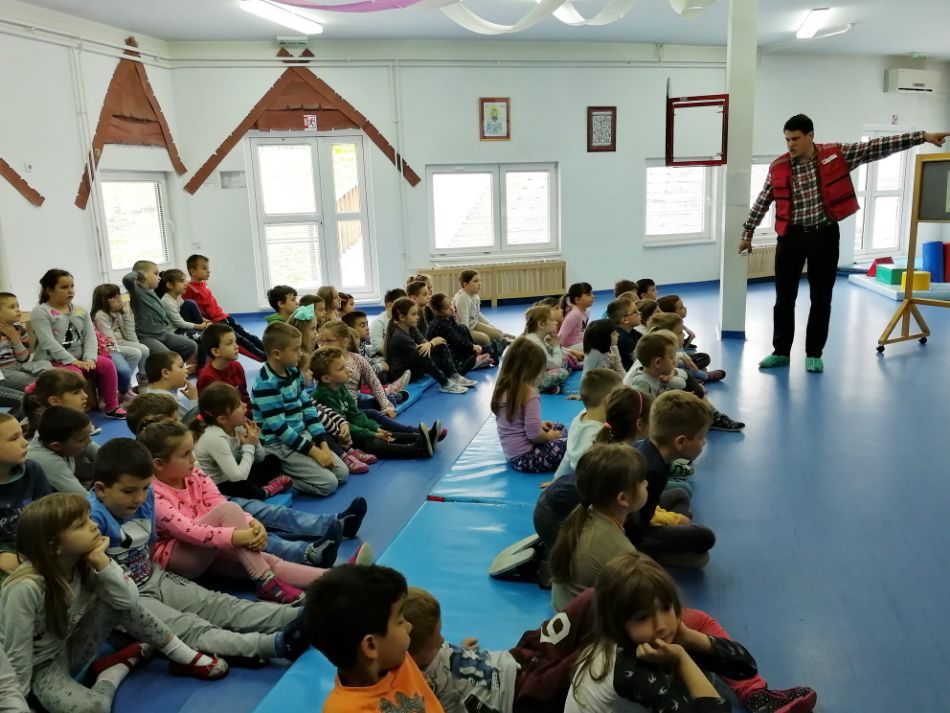 16.05.2019. – Crveni krst Valjevo je nastavio kreativna predavanja i radionice u okviru Nedelje zdravlja usta i zuba – vrtić Vidra za predškolce