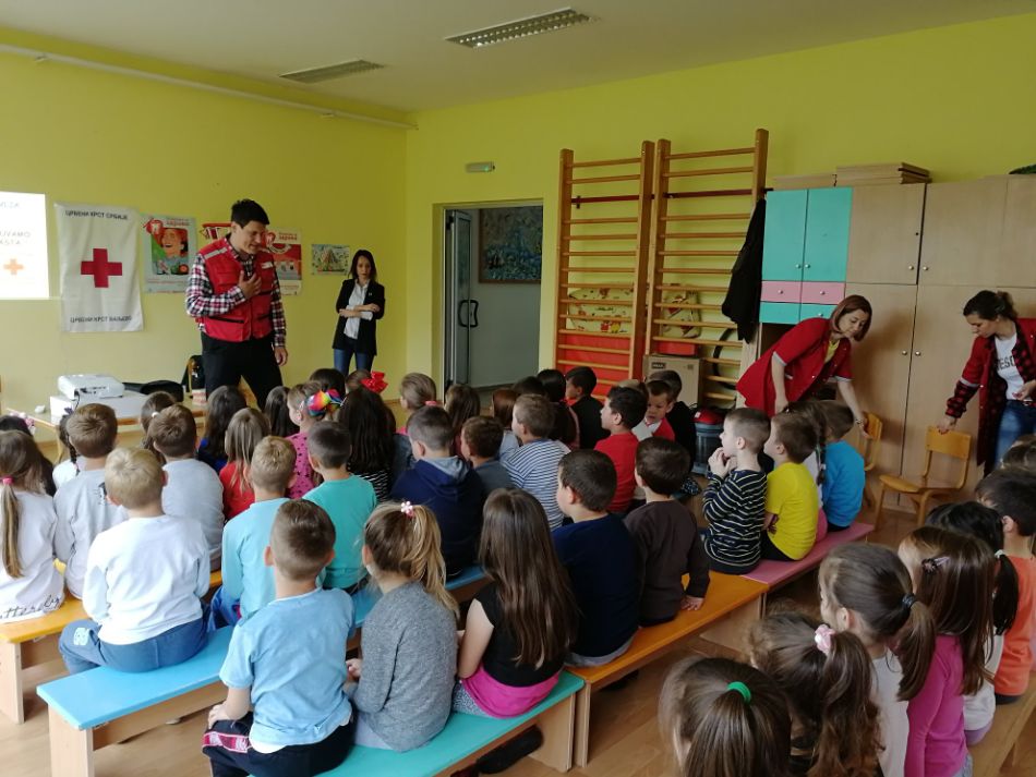 16.05.2019. – Crveni krst Valjevo je u okviru Nedelje zdravlja usta i zuba –nastavio kreativna predavanja i radionice - vrtić Bubamara za predškolce