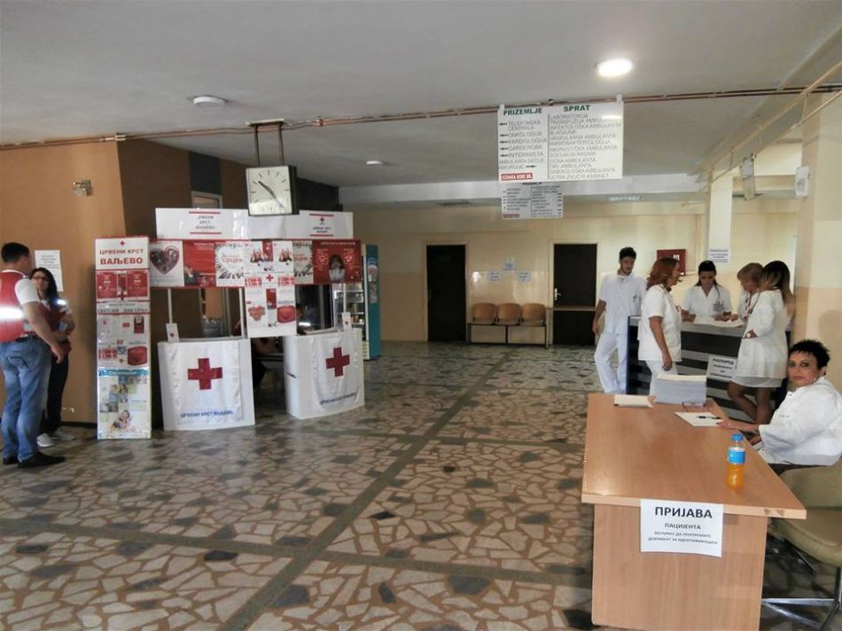 17.09.2017. – Partnerska saradnja Crvenog krsta Valjevo i Opšte bolnice Valjevo u realizaciji akcije Ministarstva zdravlja „Besplatni pregledi za sve građane“