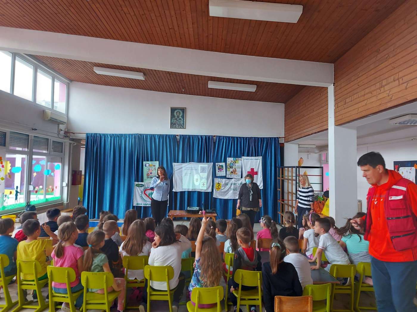 18.05. – 31.05.2022. – Crveni krst Valjevo je u nedelji Crvenog krsta i Nedelji zdravlja usta i zuba realizovao  predavanja i radionice u 9 vrtića naše opštine.