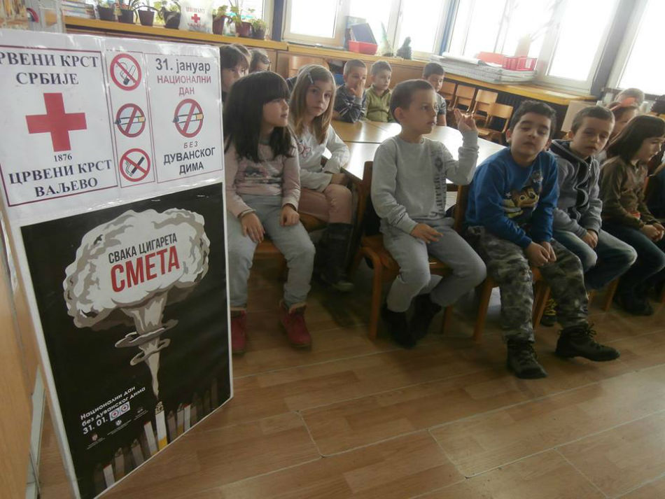 20.02.2017. - Bolesti zavisnosti – „Odrasli puše i mene guše“ – OŠ „Sestre Ilić“