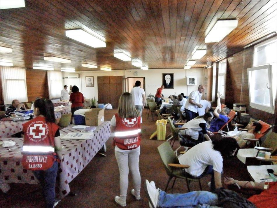 20.04.2018. – Velika akcija DDK – Elektrodistribucija Valjevo – prikupljena 91 jedinica krvi
