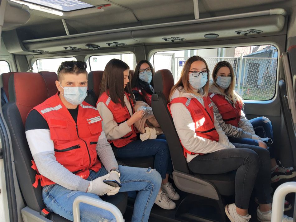 23.03.2020. - MOBILNI TIMOVI Crvenog krsta Valjevo kreću u akciju, spremni da pomognu starijim sugrađanima u vreme vanrednog stanja.