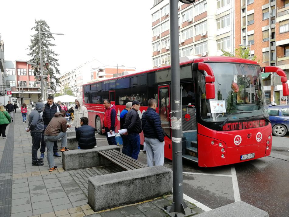 23.04.2019. – Realizovana akcija DDK – Transfuziomobil u Valjevu – 76 lica ponudilo a 69 dalo krv. Sledeća akcija u četvrtak 25.04. u Elektrodistribuciji Valjevo