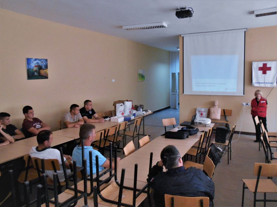 23.09.2020. – PRVA POMOĆ Obuka za zaposlene u KPZ-u za maloletnike u Valjevu