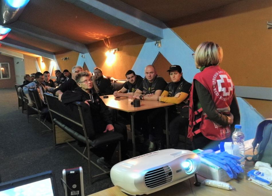 24.11.2018. - Prva pomoć, obuka za motocikliste – Moto klub „Sorabi“