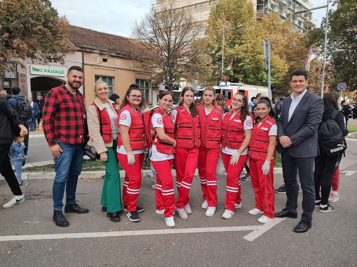 25.10.2022. -– Pokazna vežba - DELOVANjE U NESREĆAMA - „Opština Valjevo 2022“