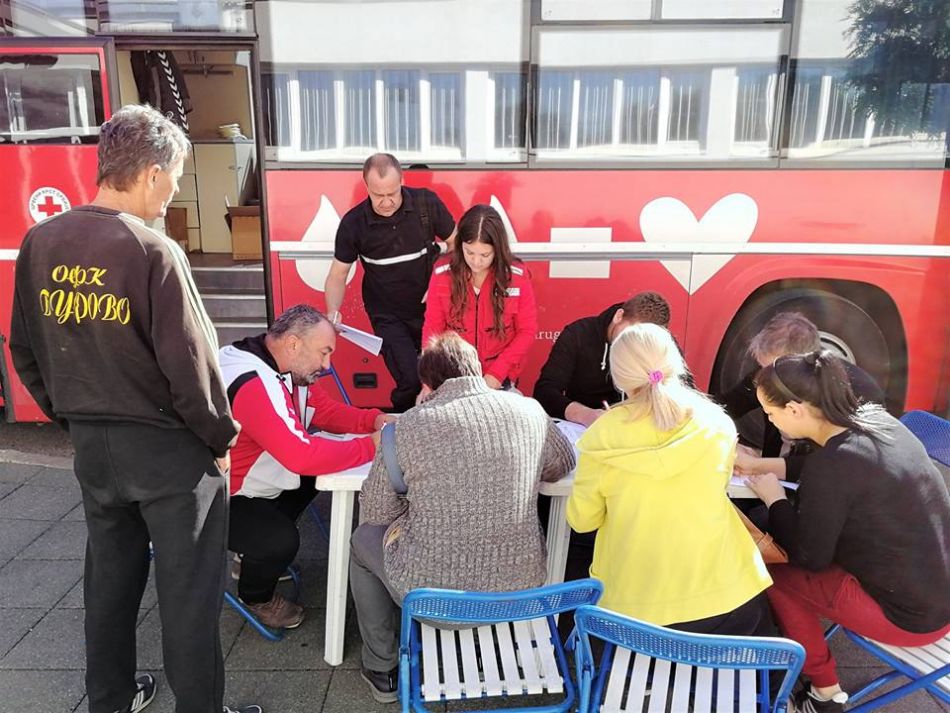 26.09.2018. – USPEŠNA AKCIJA DDK – TRANSFUZIOMOBIL ispred hotela „Omni centar“ - prikupljena 91 jedinica krvi