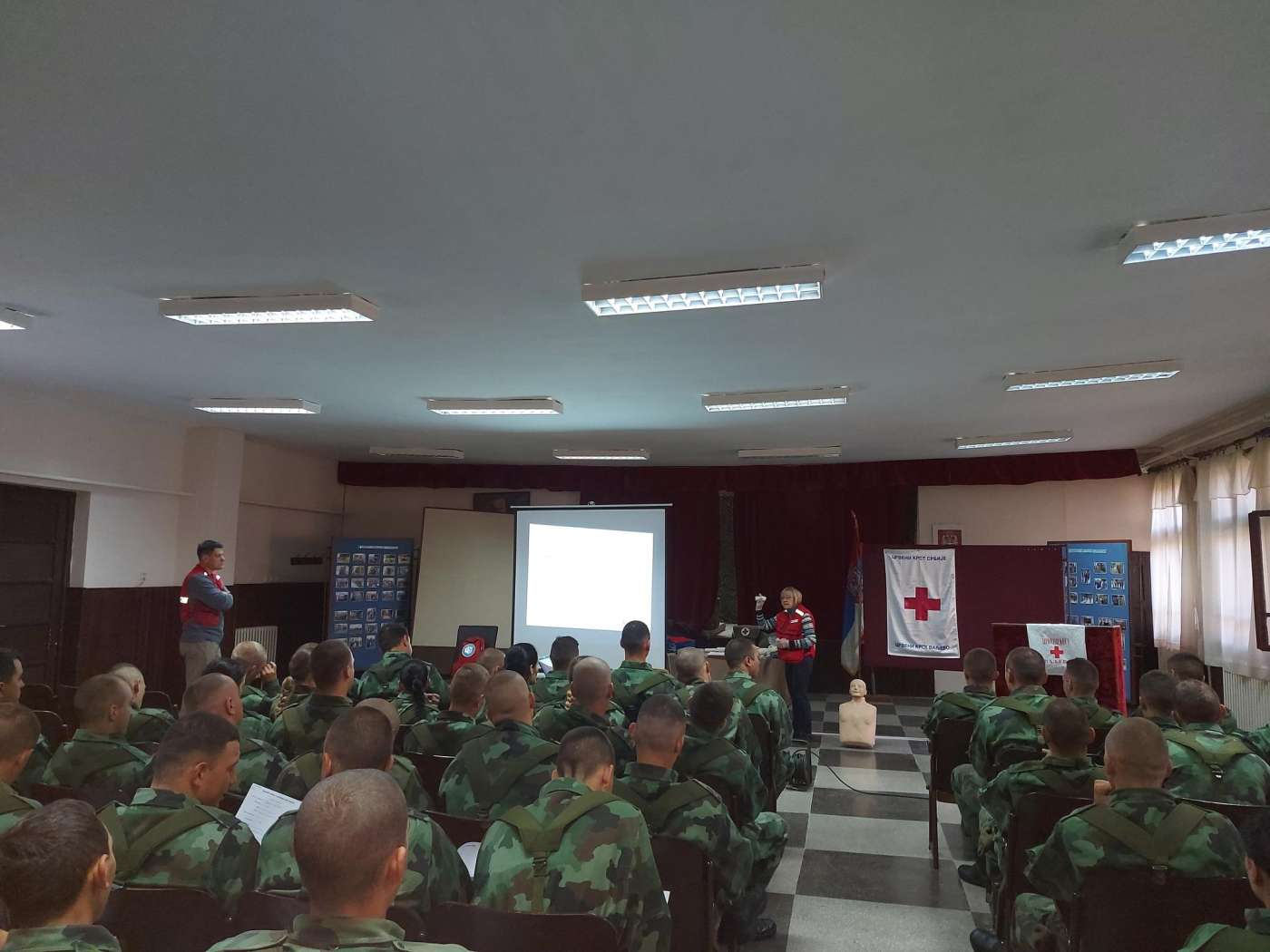 26.09.2022. – PRVA POMOĆ - Obuka za 118 pripadnika Vojske Srbije u Valjevu