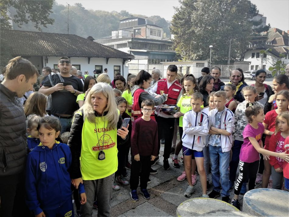 26.10.2019. – u subotu, Crveni krst Valjevo - na 19.memorijalnoj atletskoj trci u čast Generala Svetomira Đukića - osnivača Olimpijskog komiteta Srbije.