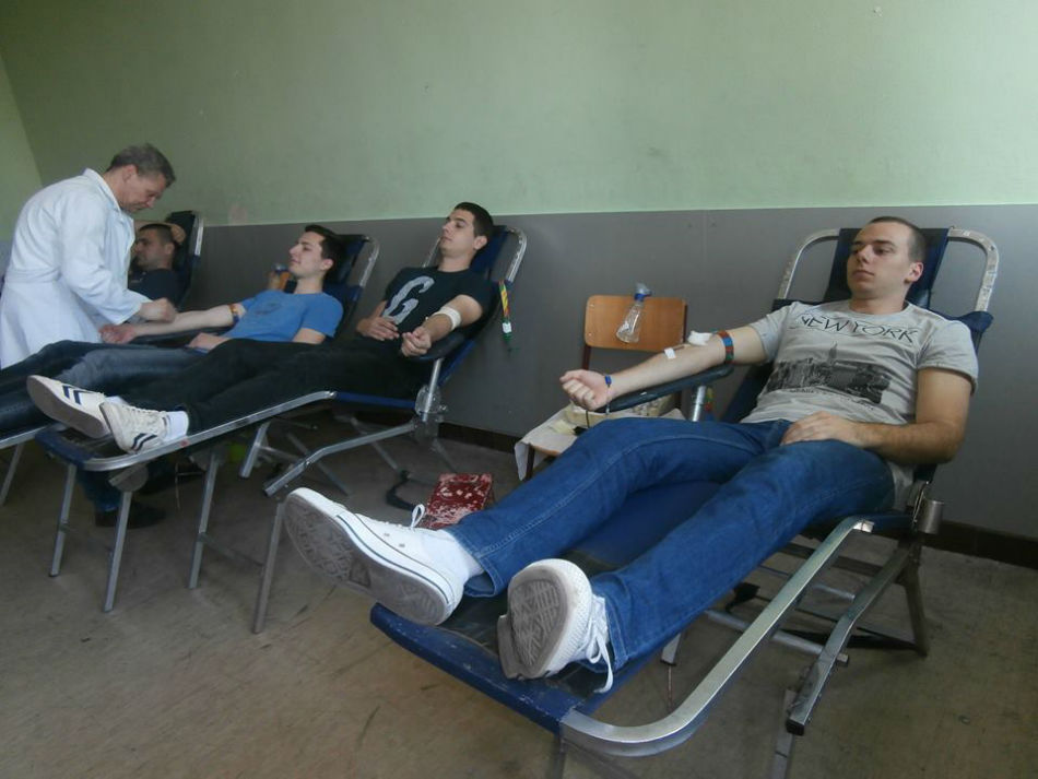 27.03.2017. – Prolećne akcije DDK – Tehnička i Ekonomska škola Valjevo – prikupljena 74 jedinica krvi