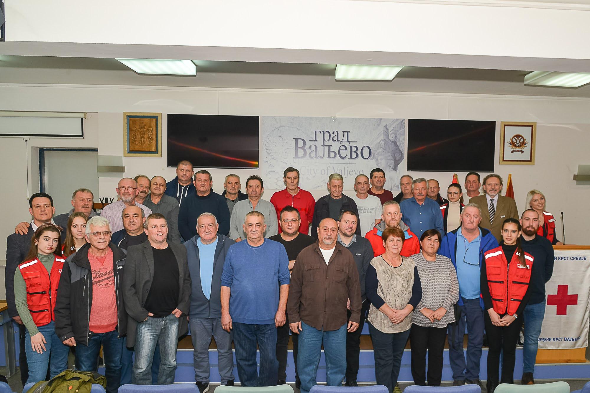 27.12.2022. – Dodela priznanja i svečani prijem za višestruke dobrovoljne davaoce krvi. 