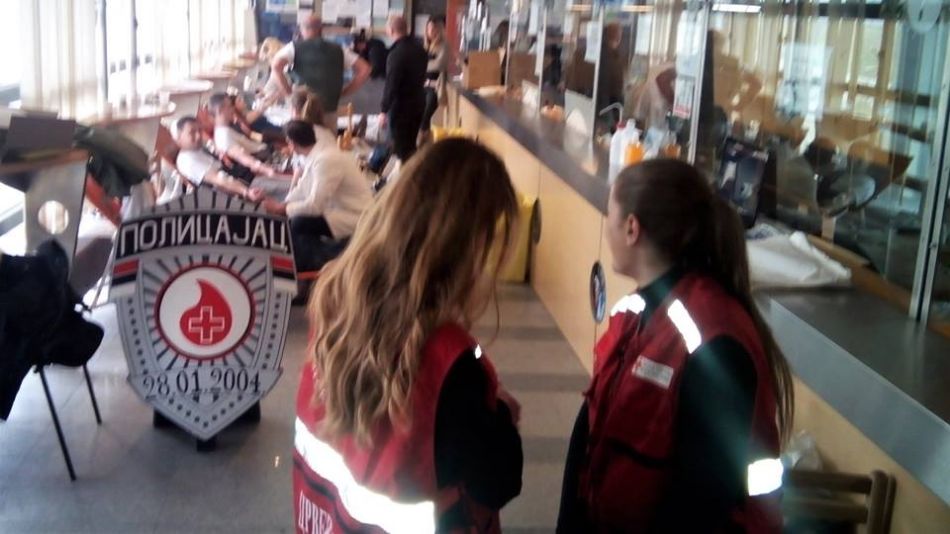 28.01.2018. – Velika akcija DDK – Policijska uprava Valjevo – prikupljeno 154 jedinice krvi.