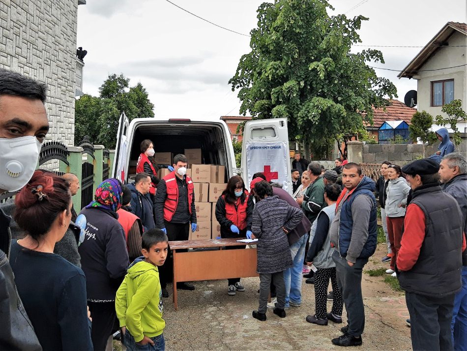 28.05.2020. – Crveni krst Valjevo je nastavio sa distribucijom pomoći za prevazilaženje posledica pandemije korona virusa 