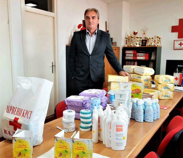 28.05.2021. – „Paket za novorođenu bebu“ - Završena aktivnost koju smo započeli u Nedelji Crvenog krsta za bebe rođene od 08.-15.maja.