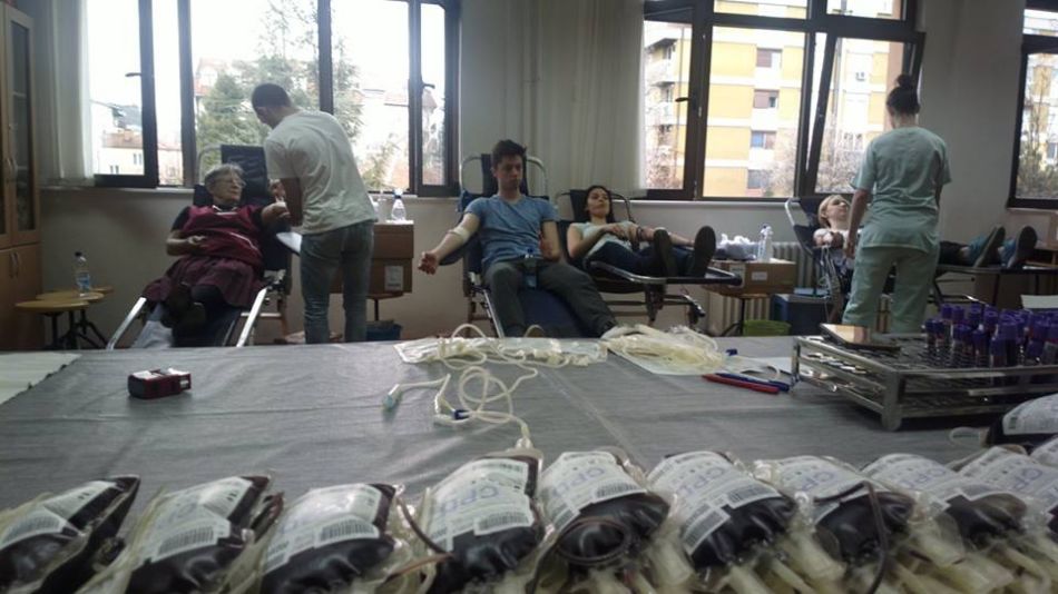 29.03.2018. – Prolećne akcije DDK i motivaciona predavanja – Valjevska Gimnazija – prikupljeno 38 jedinica krvi