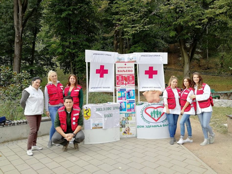 29.09.2018. – Aktivno učešće Crvenog krsta Valjevo na manifestaciji „Daj pedalu raku 2018“