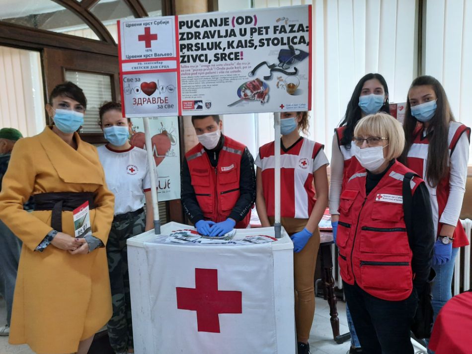 29.09.2020. – SVETSKI DAN SRCA pod sloganom: „Svim srcem za zdravo srce“