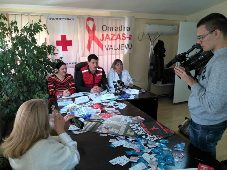 29.11.2017. – Konferencija za medije povodom obeležavanja Svetskog dana borbe protiv HIVA i SIDE