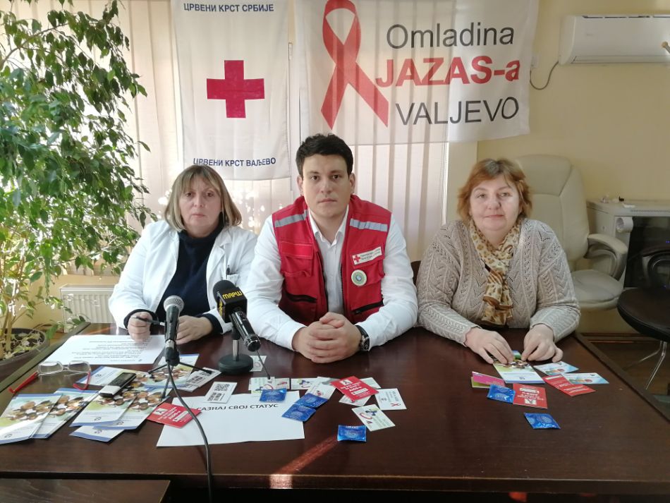 29.11.2018. - Konferencija za medije povodom obeležavanja Svetskog dana borbe protiv HIVA i SIDE