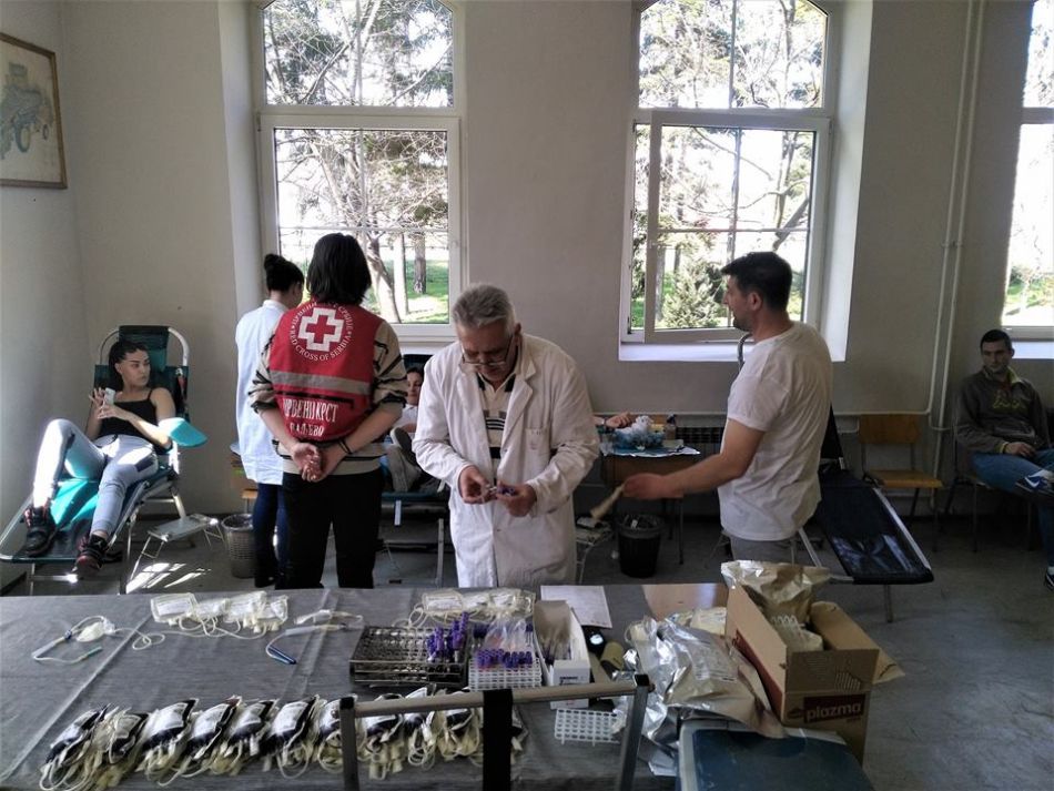 30.03.2018. – Prolećne akcije DDK i motivaciona predavanja – Poljoprivredna škola sa domom učenika Valjevo – prikupljeno čak 44 jedinica krvi