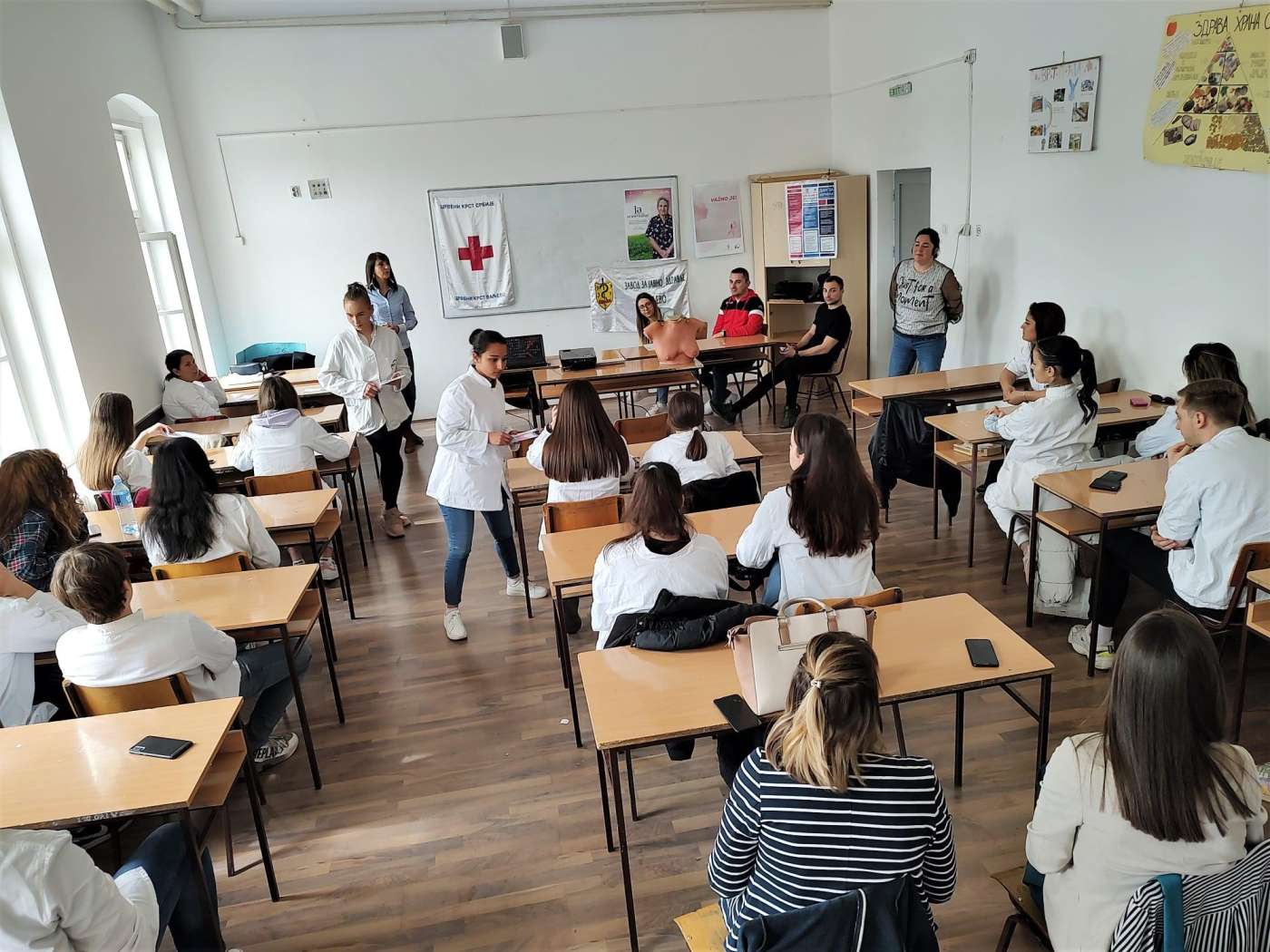 30.03.2022. – MART MESEC - MESEC BORBE PROTIV RAKA -  Preventivno predavnje za srednjoškolce iz kalendara zdravlja  