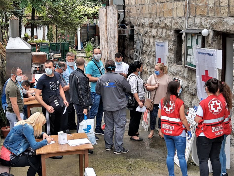 30.06.2020. – Rekordan odziv u JUNU mesecu – na akcije davanja krvi Crvenog krsta Valjevo došlo čak 478 lica a krv dalo 440 dobrovoljnih davalaca.