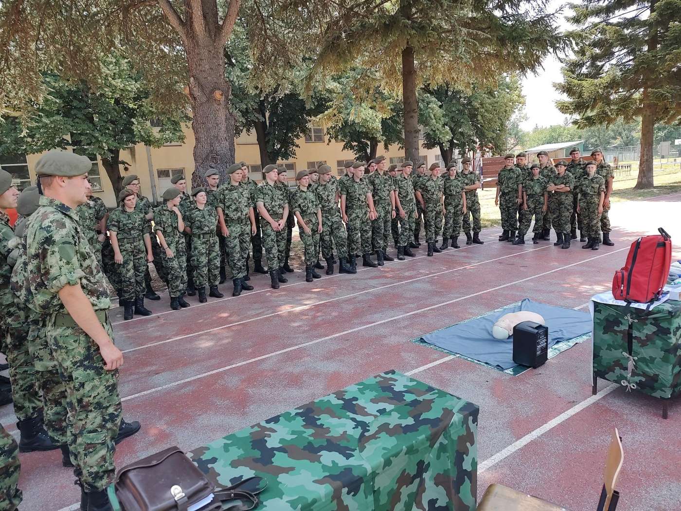 30.06.2022. – PRVA POMOĆ - Obuka za pripadnike Vojske Srbije