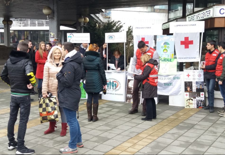 31.01.2019. – Nacionalni dan bez duvanskog dima – centralna ulična manifestacija pod sloganom „Zaštitimo se od duvana” na Gradskom trgu